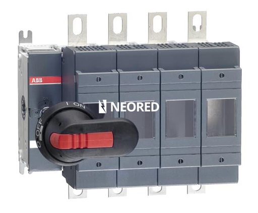 [ABB1SCA022719R2380] Seccionador portafusibles bajo carga rotativo In=250A - 3 polos + neutro seccionado