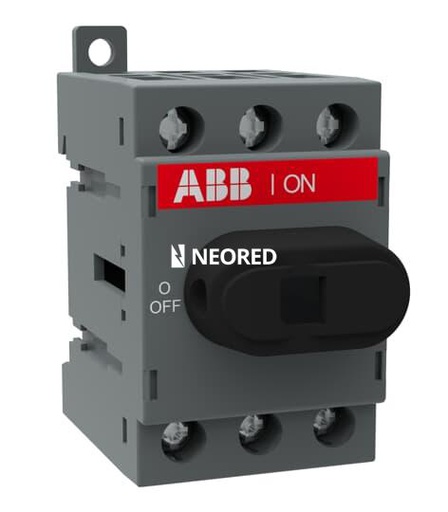 [ABB1SCA104902R1001] Seccionador bajo carga rotativo In=40A - 3 polos