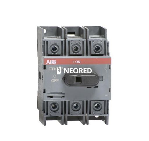 [ABB1SCA105004R1001] Seccionador bajo carga rotativo In=100A - 3 polos