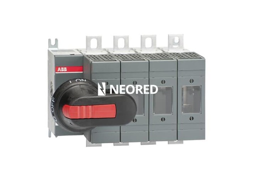 [ABB1SCA115882R1001] Seccionador portafusibles bajo carga rotativo In=160A - 3 polos + neutro seccionado