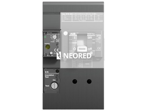 [ABB1SDA067129R1] Relé diferencial instantáneo interruptor XT3 tetrapolar, montaje lateral