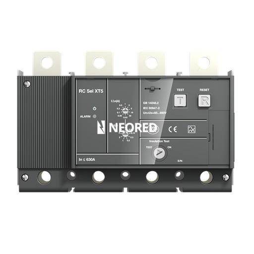 [ABB1SDA105131R1] Relé diferencial temporizado interruptor XT5 tetrapolar, montaje bajo interruptor