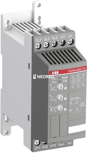 [ABB1SFA896104R7000] Softstarter 3kW / 4HP In 6,8A c/by-pass (Contorl 100..240VAC)