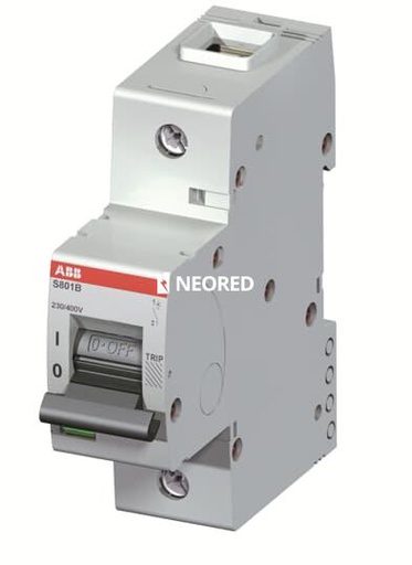 [ABB2CCS811001R0844] Dis-Interruptor termomagnético unipolar  In 125. Icu = 16kA Ics = 10kA. Curva C