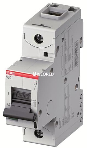 [ABB2CCS861001R0164] Interruptor termomagnético unipolar  In 16. Icu = 50kA Ics = 40kA. Curva C