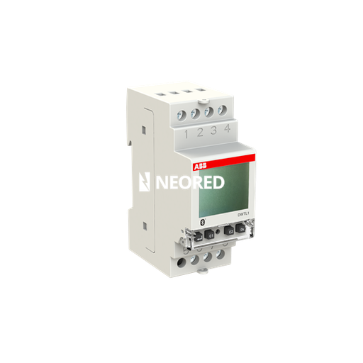 [ABB2CSM222491R1000] Int. Horario Digital e Interruptor Astronomico - 120 eventos - 1 INV 16A - Alimentacion 220V - Programacion Bluetooth